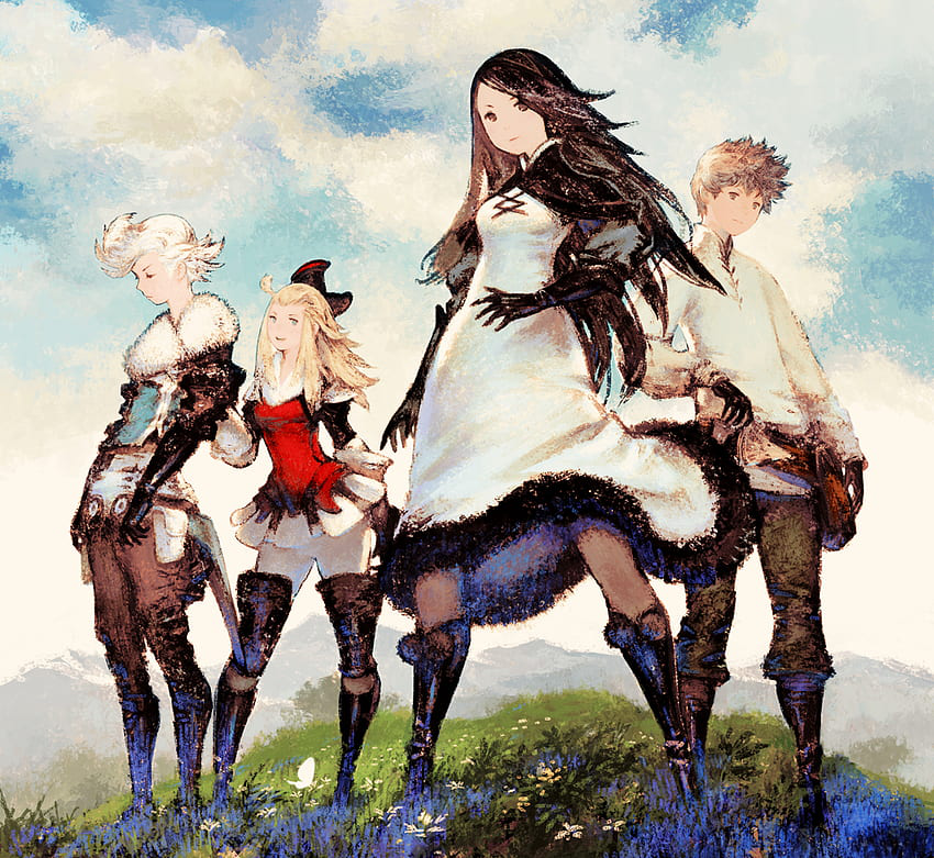 Bravely Default cover art