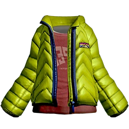 matcha down jacket